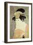 Portrait of the Actor Osagawa Tsuneyo II-Toshusai Sharaku-Framed Giclee Print