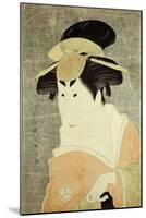 Portrait of the Actor Osagawa Tsuneyo II-Toshusai Sharaku-Mounted Giclee Print