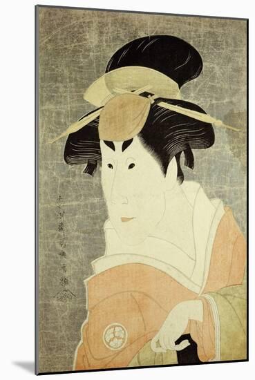 Portrait of the Actor Osagawa Tsuneyo II-Toshusai Sharaku-Mounted Giclee Print