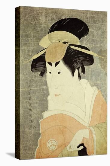 Portrait of the Actor Osagawa Tsuneyo II-Toshusai Sharaku-Stretched Canvas