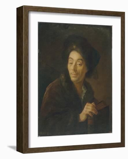 Portrait of the Actor Yakov Danilovich Shumsky (1732-181), 1760-Anton Pavlovich Losenko-Framed Giclee Print