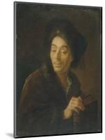 Portrait of the Actor Yakov Danilovich Shumsky (1732-181), 1760-Anton Pavlovich Losenko-Mounted Giclee Print