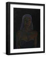 Portrait of the actress Andrea Sawatzki, 2011-Aris Kalaizis-Framed Giclee Print