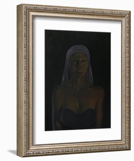 Portrait of the actress Andrea Sawatzki, 2011-Aris Kalaizis-Framed Giclee Print