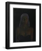 Portrait of the actress Andrea Sawatzki, 2011-Aris Kalaizis-Framed Giclee Print