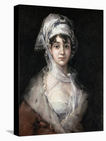 Portrait of the Actress Antonia Zarate-Francisco de Goya-Stretched Canvas
