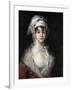 Portrait of the Actress Antonia Zarate-Francisco de Goya-Framed Giclee Print