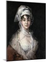 Portrait of the Actress Antonia Zarate-Francisco de Goya-Mounted Giclee Print