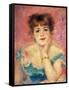 Portrait of the Actress Jeanne Samary, 1877 (Study)-Pierre-Auguste Renoir-Framed Stretched Canvas