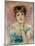 'Portrait of the Actress Jeanne Samary', 1877-Pierre-Auguste Renoir-Mounted Giclee Print