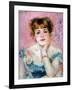 Portrait of the Actress Jeanne Samary, 1878-Pierre-Auguste Renoir-Framed Giclee Print