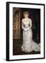 Portrait of the Actress Jeanne Samary, 1878-Pierre-Auguste Renoir-Framed Giclee Print