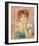 Portrait of the Actress Jeanne Samary-Pierre-Auguste Renoir-Framed Premium Giclee Print