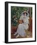 Portrait of the Actress Nadezhda Komarovskaya-Konstantin Alexeyevich Korovin-Framed Giclee Print