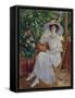 Portrait of the Actress Nadezhda Komarovskaya-Konstantin Alexeyevich Korovin-Framed Stretched Canvas