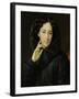 Portrait of the Actress of the Imperial Theatre Vera Samoylova, Mid of the 19th C-null-Framed Giclee Print