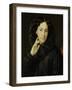 Portrait of the Actress of the Imperial Theatre Vera Samoylova, Mid of the 19th C-null-Framed Giclee Print