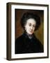 Portrait of the Actress Rita Luna-Francisco de Goya-Framed Giclee Print