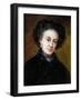 Portrait of the Actress Rita Luna-Francisco de Goya-Framed Giclee Print