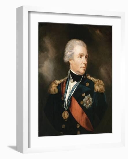 Portrait of the Admiral William Waldegrave, 1St Baron Radstock (1753-1825) Par Northcote, James (17-James Northcote-Framed Giclee Print