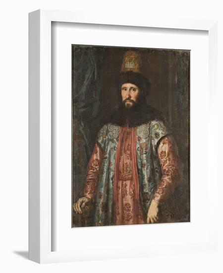 Portrait of the Ambassador Ivan Chemodanov, C. 1657?1658-Justus Sustermans-Framed Giclee Print