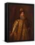 Portrait of the Ambassador Pyotr Ivanovich Potyomkin (1617-170), 1682-Godfrey Kneller-Framed Stretched Canvas