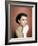 Portrait of the American Actress Audrey Hepburn, Photo for Promotion of Film Sabrina, 1954-null-Framed Photo