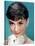 Portrait of the American Actress Audrey Hepburn, Photo for Promotion of Film Sabrina, 1954-null-Stretched Canvas