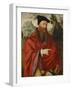 Portrait of the Anabaptist David Joris, C.1540-45-Dutch School-Framed Giclee Print