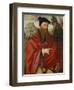 Portrait of the Anabaptist David Joris, C.1540-45-Dutch School-Framed Giclee Print