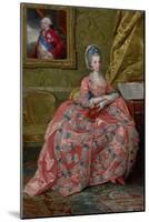 Portrait of the Archduchess Maria Amalia of Austria, Duchess of Parma, C.1778 (Oil on Canvas)-Johann Zoffany-Mounted Giclee Print