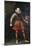 Portrait of the Archduke Albert, Standing Full-Length Holding a Baton, 1593-Alonso Sanchez Coello-Mounted Giclee Print