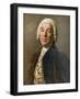 Portrait of the Architect Bartolomeo Francesco Rastrelli, 18th Century-Pietro Rotari-Framed Giclee Print