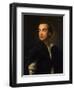 Portrait of the Art Historian and Archaeologist Johann Joachim Winckelmann, 1774-1776-Anton Raphael Mengs-Framed Giclee Print