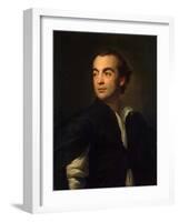 Portrait of the Art Historian and Archaeologist Johann Joachim Winckelmann, 1774-1776-Anton Raphael Mengs-Framed Giclee Print