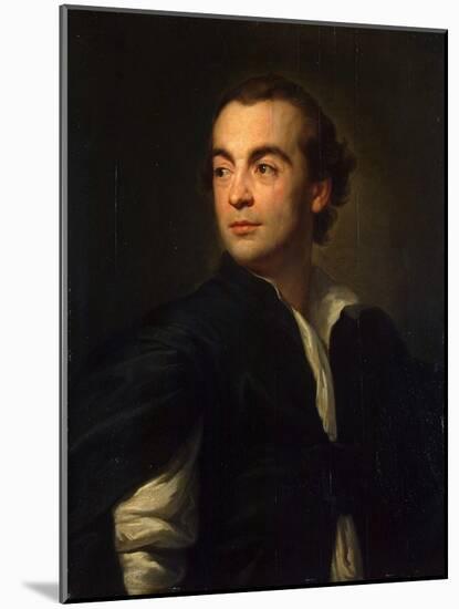 Portrait of the Art Historian and Archaeologist Johann Joachim Winckelmann, 1774-1776-Anton Raphael Mengs-Mounted Giclee Print