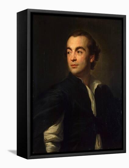 Portrait of the Art Historian and Archaeologist Johann Joachim Winckelmann, 1774-1776-Anton Raphael Mengs-Framed Stretched Canvas