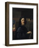 Portrait of the Artist, 1650-Nicolas Poussin-Framed Giclee Print