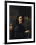 Portrait of the Artist, 1650-Nicolas Poussin-Framed Giclee Print