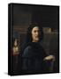 Portrait of the Artist, 1650-Nicolas Poussin-Framed Stretched Canvas