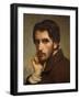 Portrait of the Artist, 1855-Léon Bonnat-Framed Giclee Print