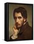 Portrait of the Artist, 1855-Léon Bonnat-Framed Stretched Canvas