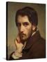 Portrait of the Artist, 1855-Léon Bonnat-Stretched Canvas