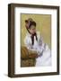 Portrait of the Artist, 1878-Mary Stevenson Cassatt-Framed Premium Giclee Print