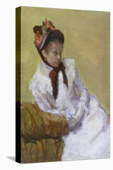 Portrait of the Artist, 1878-Mary Stevenson Cassatt-Stretched Canvas