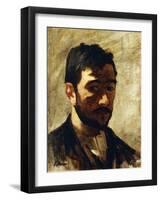 Portrait of the Artist, 1888-Henri Lebasque-Framed Giclee Print