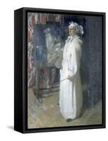 Portrait of the Artist, 1908-Sir William Orpen-Framed Stretched Canvas