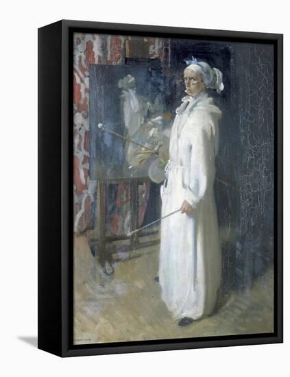 Portrait of the Artist, 1908-Sir William Orpen-Framed Stretched Canvas