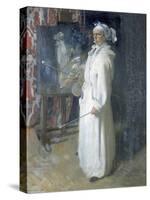 Portrait of the Artist, 1908-Sir William Orpen-Stretched Canvas