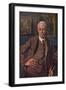 'Portrait of the Artist', 1932 (1935)-Frederick Brown-Framed Giclee Print